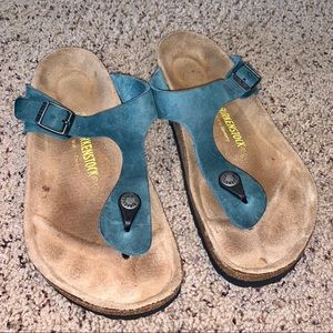 GREEN BIRKENSTOCKS